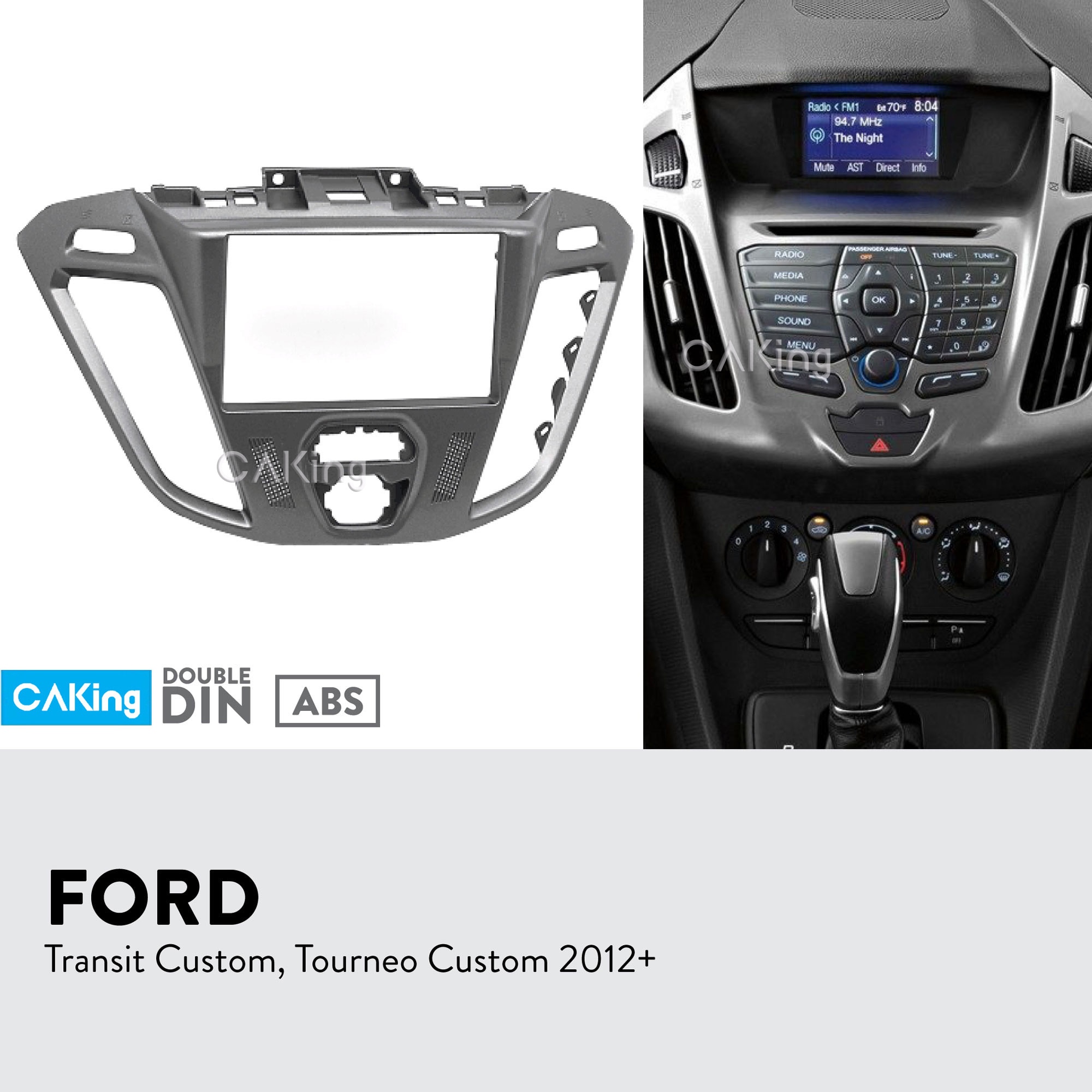 FORD Transit Custom, Tourneo Custom 2012 + Dash Kit..